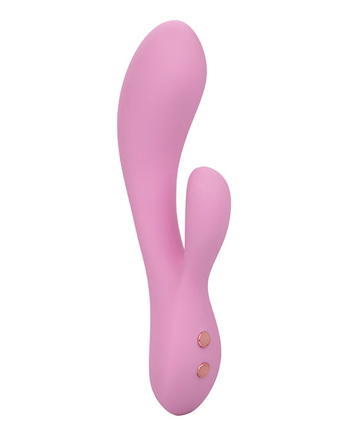 Contour Zoie Rechargeable Silicone Rabbit Vibrator - Pink