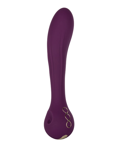 Obsession Passion Rechargeable Silicone Vibrator - Purple