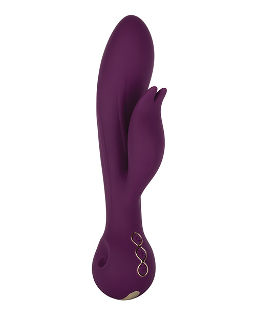 Obsession Desire Rechargeable Silicone Rabbit Vibrator - Purple
