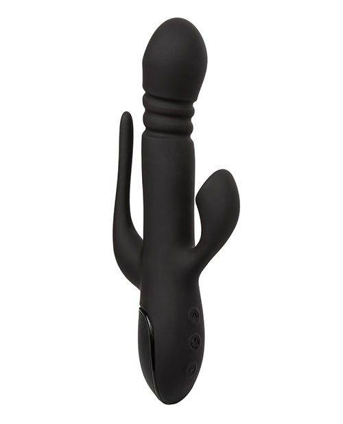 III Triple Euphoria Rechargeable Silicone Triple Vibrator - Black