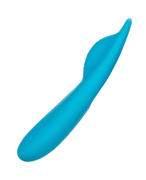 Neon Vibes The Orgasm Vibe Rechargeable Silicone Finger Vibrator - Blue
