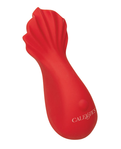 Red Hot Fuego Rechargeable Silicone Massager - Red