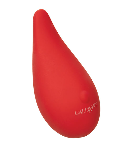 Red Hot Flicker Rechargeable Silicone Massager - Red