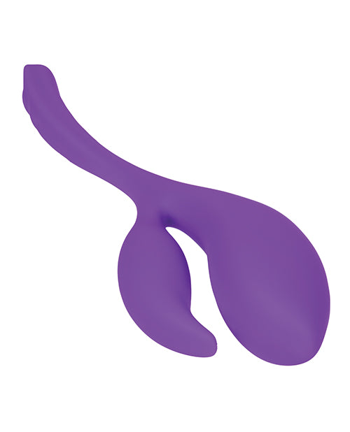Mini Marvels Marvelous Climaxer Silicone Rechargeable Massager - Purple