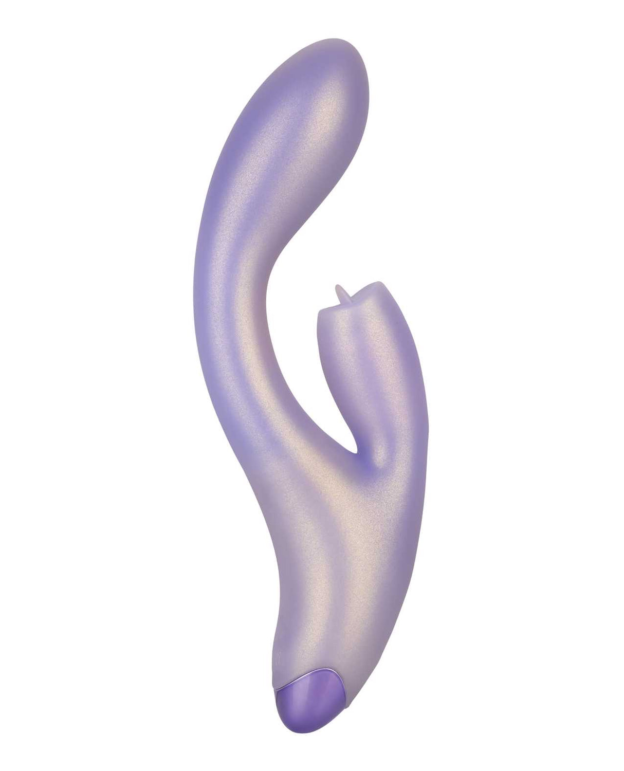 G-Love G-Kiss Silicone Rechargeable Dual Stimulating Massager - Purple