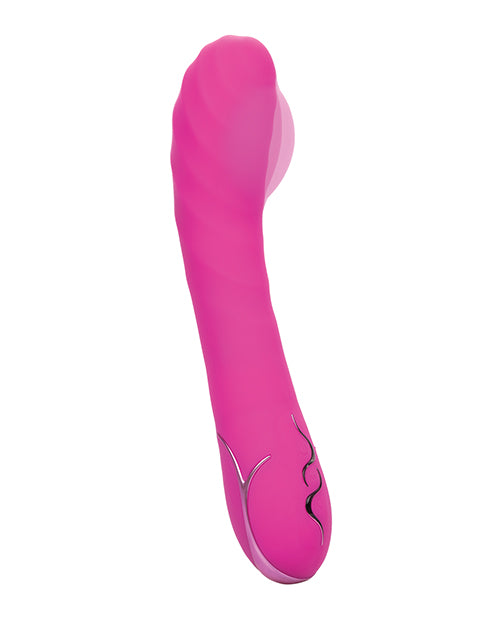 Insatiable G Inflatable G-Wand Silicone Rechargeable Vibrator - Pink