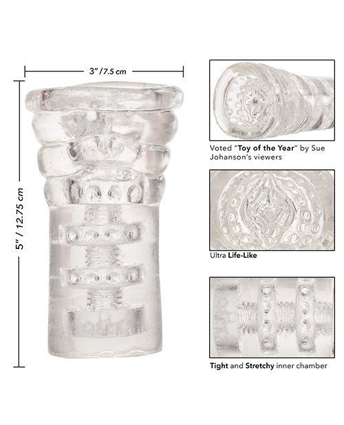 Sue Johanson Head Honcho Stroker - Clear