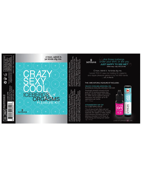 Crazy Sexy Cool Icebergs and Orgasms Pleasure Kit