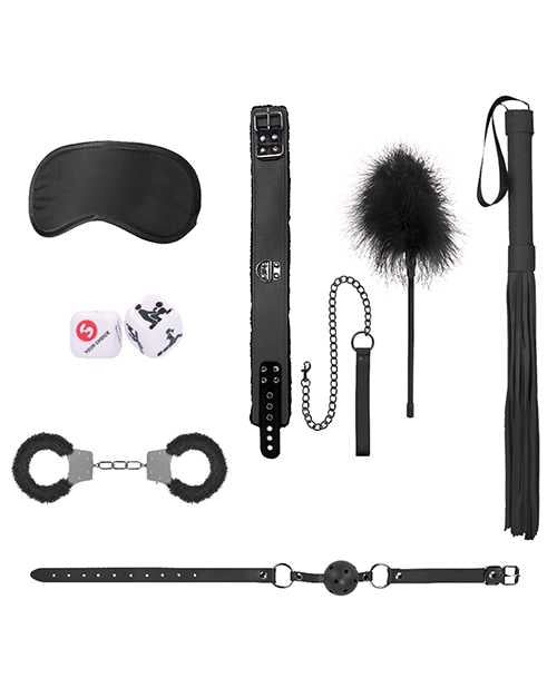 Ouch! Kits Introductory Bondage Kit #6 (6 piece kit) - Black