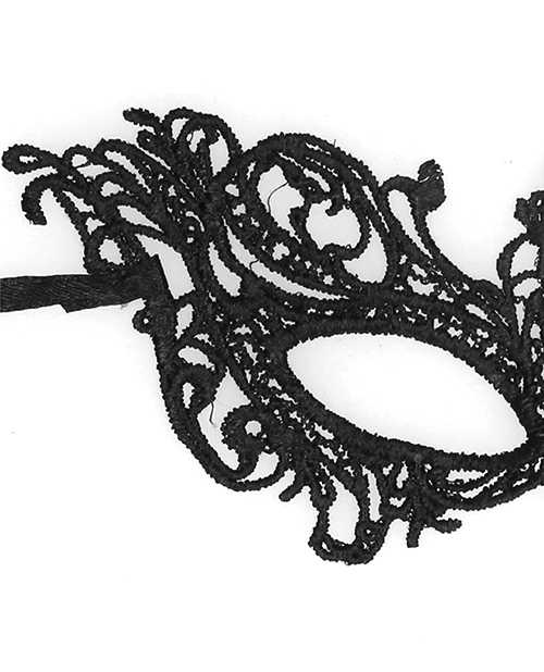 Ouch! Lace Eye-Mask Royal - Black