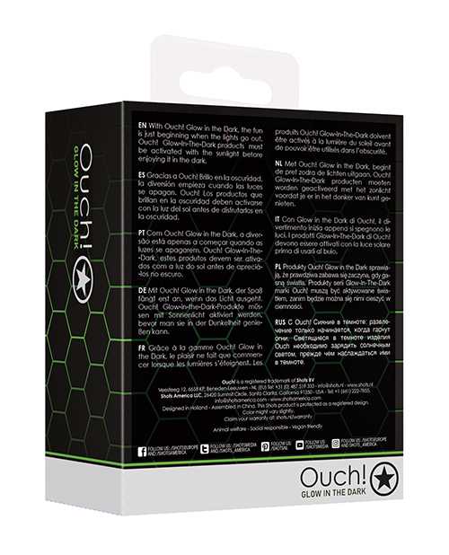 Ouch! Ball Sack Glow in the Dark - Green