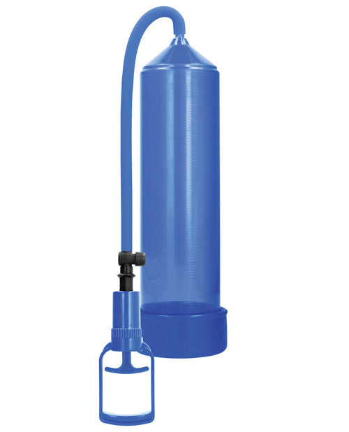 Pumped By Shots Comfort Beginner Penis Pump - Blue