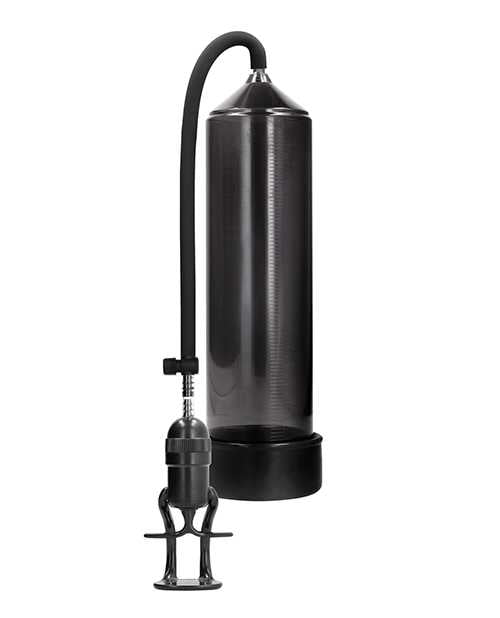 Pumped By Shots Deluxe Beginner Penis Pump - Black