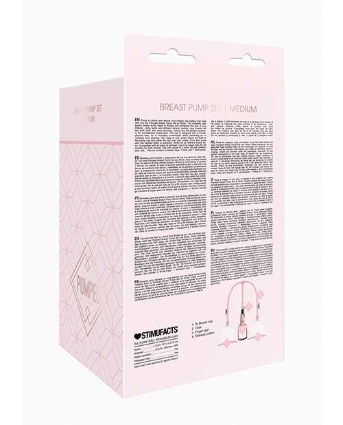 Shots Pumped Breast Pump Set - Medium Rose Gold