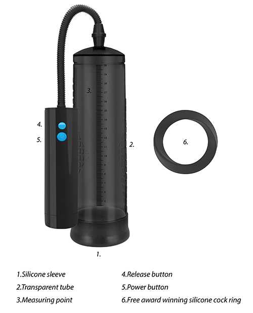 Pumped Extreme Power Rechargeable Auto Pump - Black