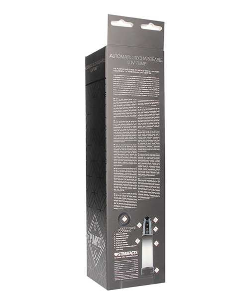 Pumped Automatic Rechargeable Luv Pump - Black