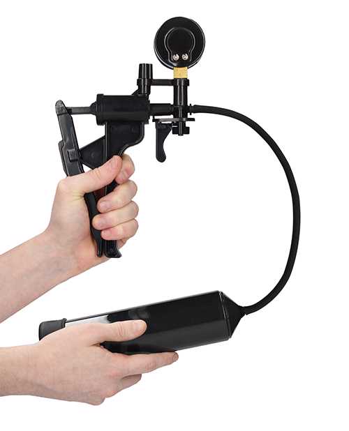 Pumped Lite Beginners Pump with PSI Gage - Black