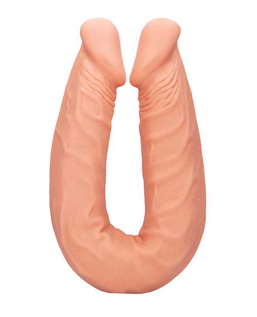 RealRock Skin Realistic Double Dildo 18in - Vanilla