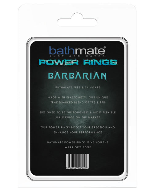 Bathmate Barbarian Power Ring Cock Ring - Black