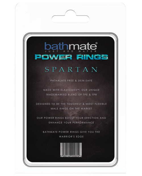 Bathmate Spartan Power Ring Cock Ring - Black