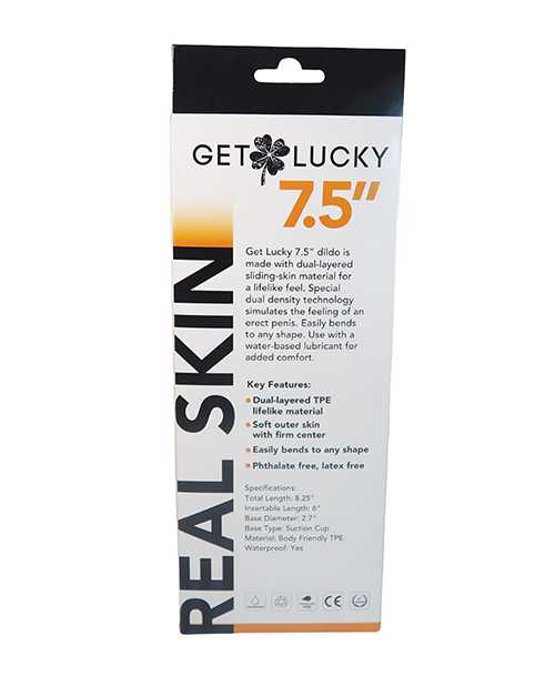 Get Lucky 7.5" Real Skin Series - Flesh