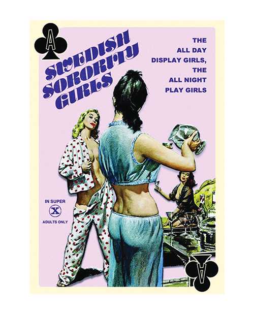 Classic Porn Playing Cards