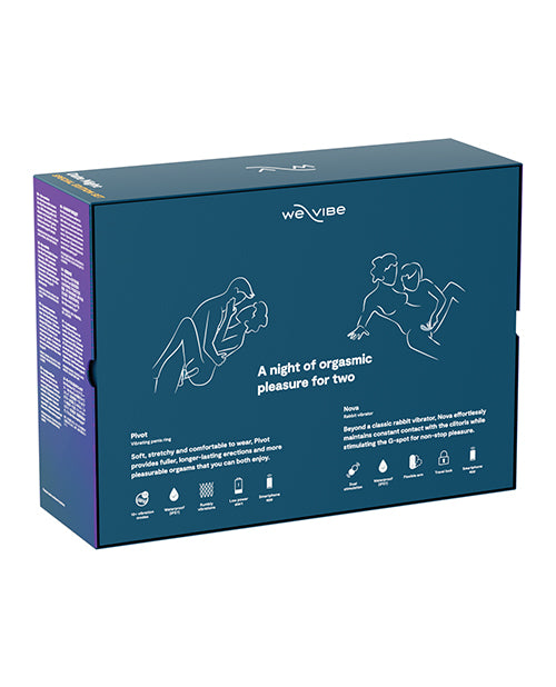 We-Vibe Date Night Special Edition Set Nova and Pivot Kit - Velvet Green