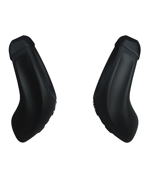 We-Vibe Tease Us App Compatible Bond/Bond Stimulation Ring Special Edition Set - Black