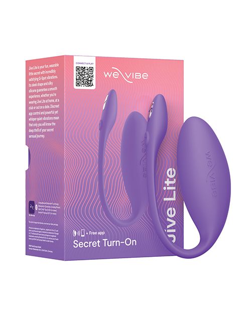 We-Vibe Jive Lite G-Spot Rechargeable Silicone Egg - Purple