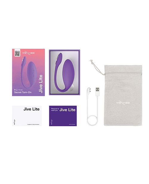 We-Vibe Jive Lite G-Spot Rechargeable Silicone Egg - Purple