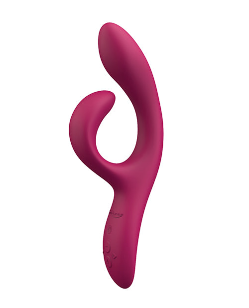 We-Vibe Nova 2 Rechargeable Silicone Rabbit Vibrator - Pink