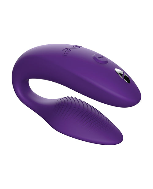 We-Vibe Sync 2 Rechargeable Silicone Couples Vibrator with Remote Control - Purple
