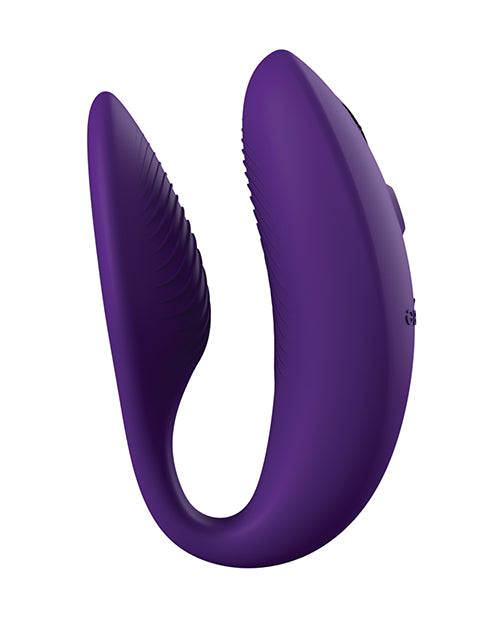 We-Vibe Sync 2 Rechargeable Silicone Couples Vibrator with Remote Control - Purple