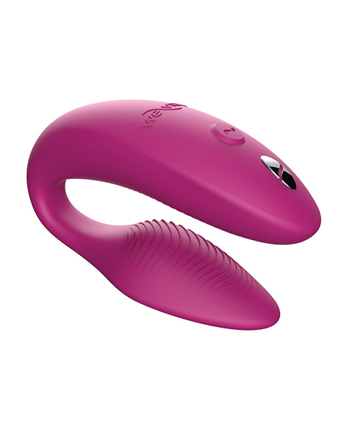 We-Vibe Sync 2 Rechargeable Silicone Couples Vibrator with Remote Control - Dusty Pink