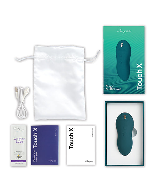 We-Vibe Touch X Rechargeable Silicone Clitoral Mini Vibrator - Green Velvet