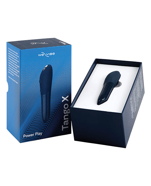 We-Vibe Tango X Rechargeable Clitoral Mini Bullet Vibrator - Midnight Blue