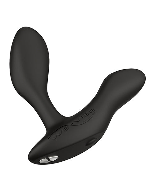 We-Vibe Vector+ Rechargeable Silicone Vibrating Prostate Massager with Remote Control - Charcoal Black