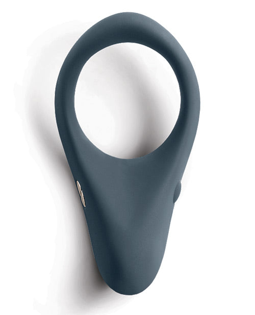 We-Vibe Verge Rechargeable Silicone Vibrating Perineum Cock Ring - Slate