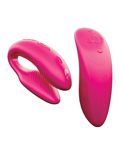 We-Vibe Chorus Rechargeable Couples Vibrator with Squeeze Remote Control - Pink