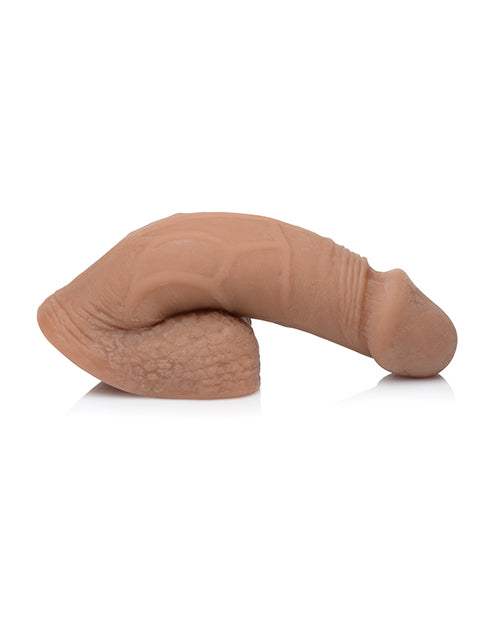 Strap-U Large Bulge Soft Packer Dildo 6.5in - Caramel