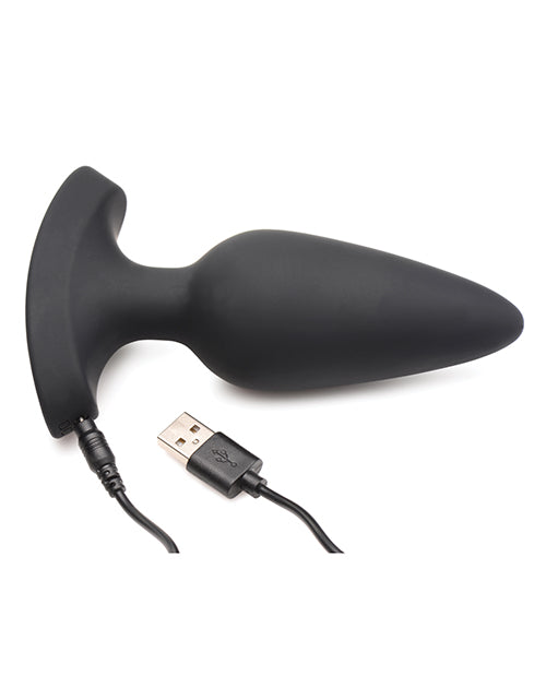 Booty Sparks Laser Heart Anal Plug w/Remote - Large