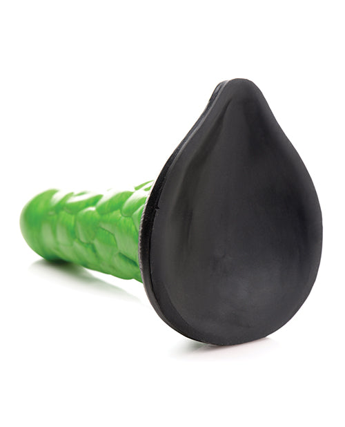 Creature Cocks Radioactive Reptile Silicone Dildo 7.5in - Green