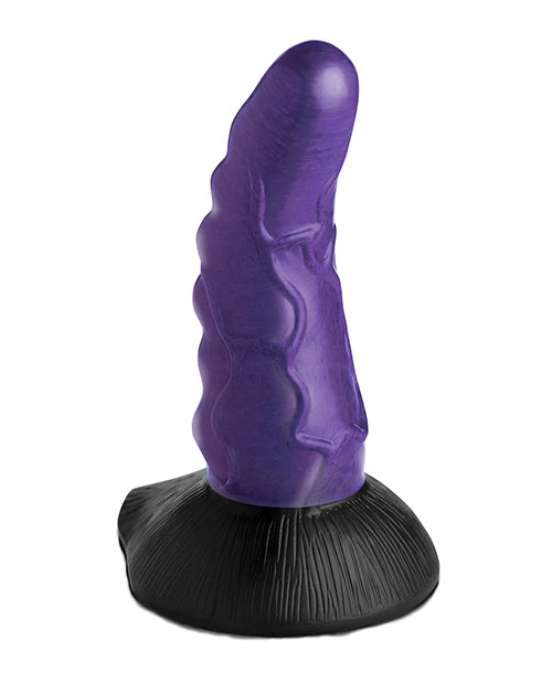 Creature Cocks Orion Invader Veiny Space Alien Silicone Dildo 7.25in - Purple