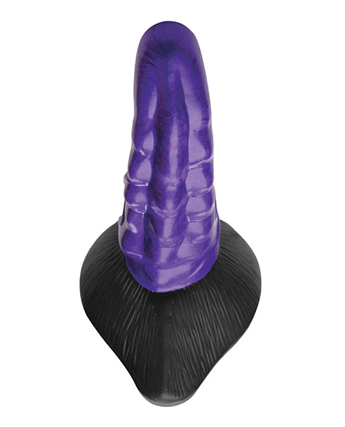 Creature Cocks Orion Invader Veiny Space Alien Silicone Dildo 7.25in - Purple