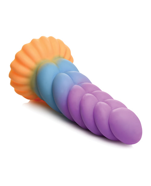 Creature Mystique Silicone Unicorn Dildo - Multicolored