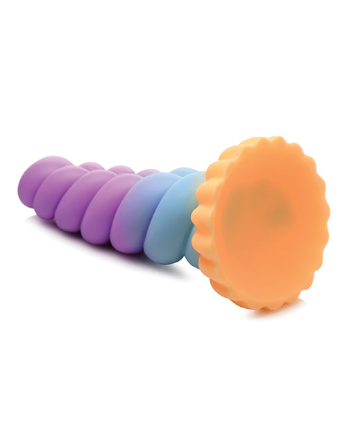 Creature Mystique Silicone Unicorn Dildo - Multicolored