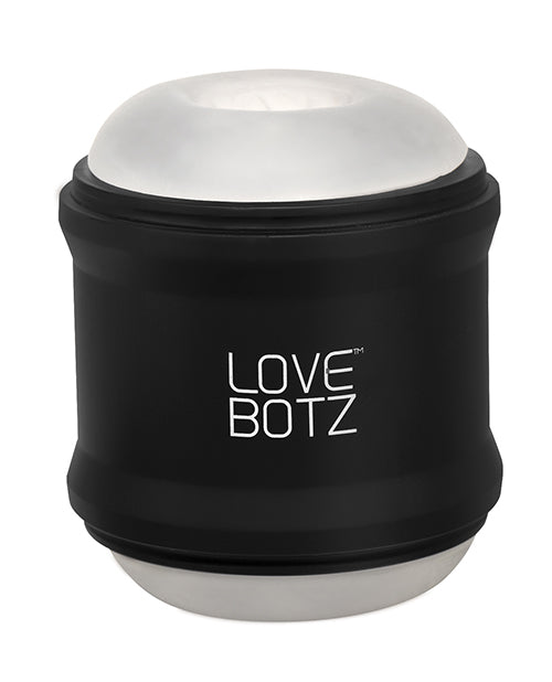 LoveBotz 10X Cyber Stroke Rechargeable Vibrating Stroker - Black
