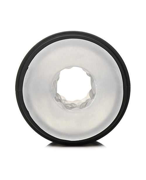 LoveBotz 10X Cyber Stroke Rechargeable Vibrating Stroker - Black