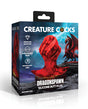 Creature Cocks Dragonspawn Silicone Butt Plug Medium - Black/Red