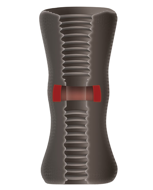 Zero Tolerance The Vortex Textured Stroker with DVD Download - Smoke and Red